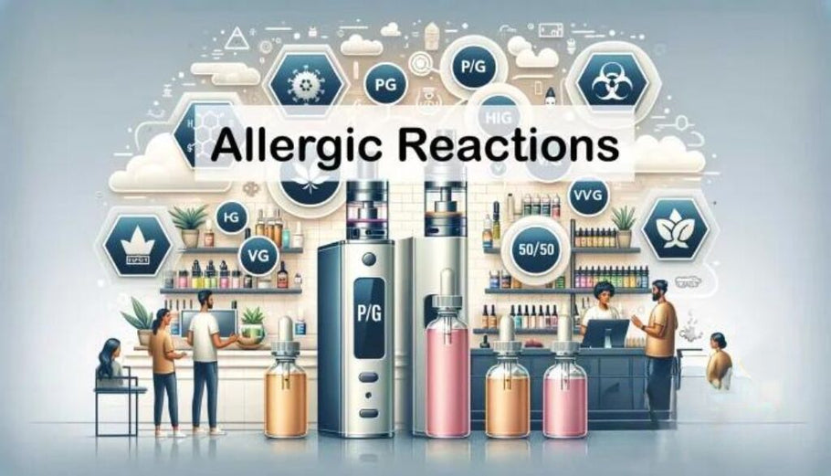 Itchiness, Sore Throat, and Other Allergic Reactions To Vaping