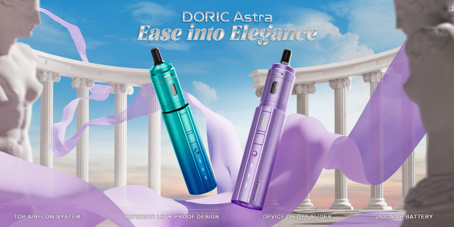 VOOPOO Unveils DORIC Astra, the MOD Device with Optimal MTL Experience in France