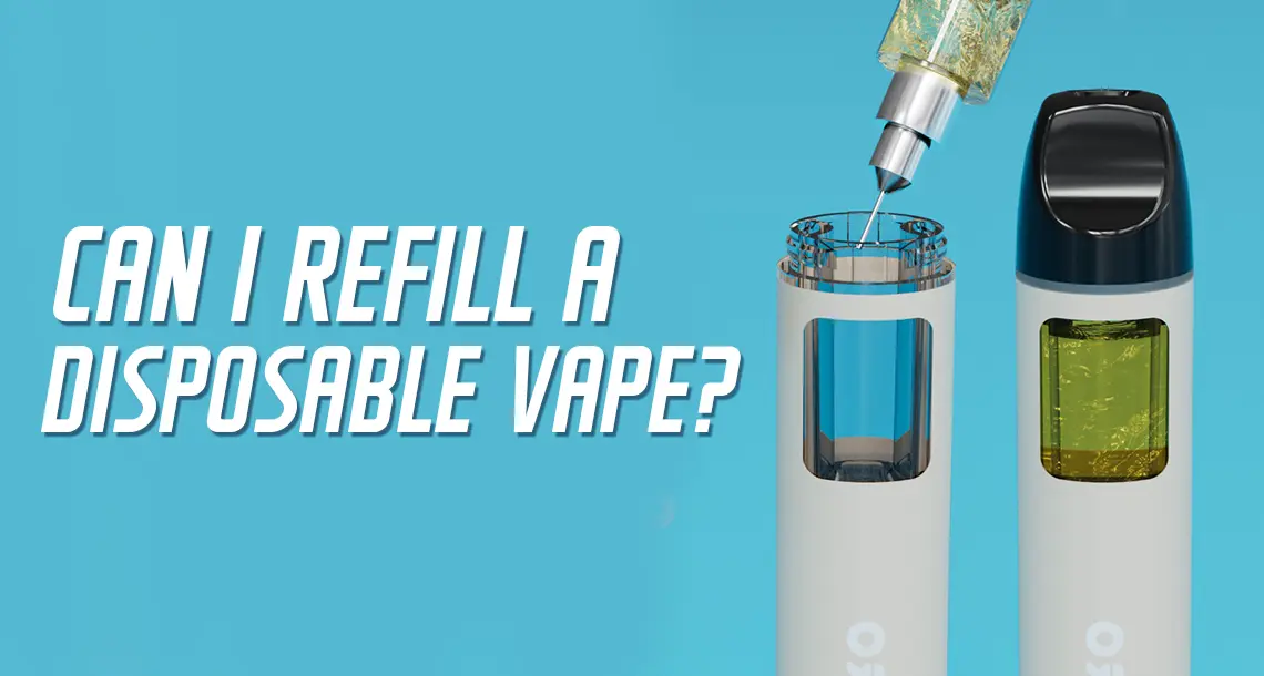 Can You Refill A Disposable Vape? Vapecould Can You Refill A Disposable Vape? Vapecould