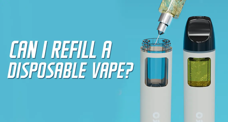 Can You Refill A Disposable Vape?