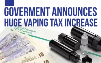 Government Announces Huge Vaping Tax Increase