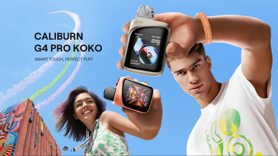 UWELL CALIBURN G4 PRO KOKO: The First KOKO with Smart Touchscreen and Gamified Vaping Experience