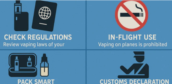 Can I Travel with Vape Internationally to other Countries