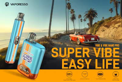 Press release: SUPER VIBE, EASY LIFE - VAPORESSO Unveils All-New MTL Series