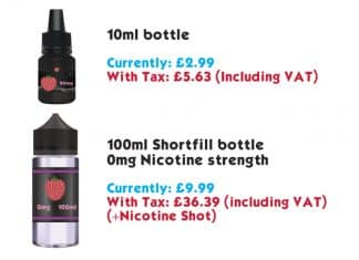 UK Government Announce Extortionate Vape Tax – Will Vaping Be Too Expensive?