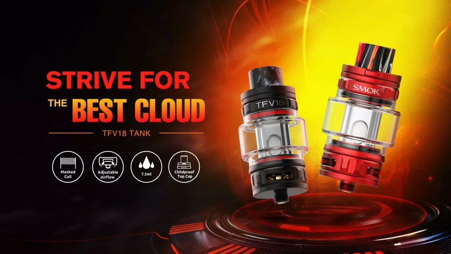 SMOK TFV18 Tank [2023 Product Review]