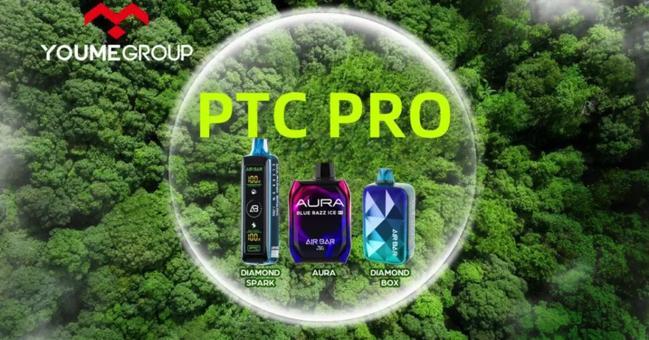 Vape Pure with PTC PRO: Driving Sustainability in Modern Vaping