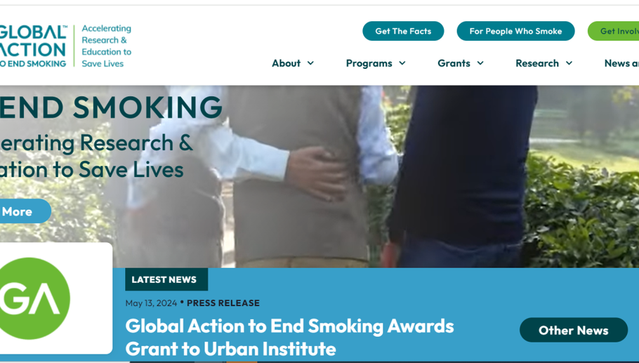 The Foundation for a Smoke-Free World Unveils New Name, Logo and Website, While Announcing Research Grant